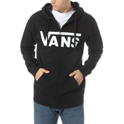 sweatshirt zippé à capuche homme vans claic zip ie ii