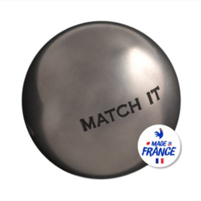 3 boules de pétanque compétition match it strie 0 d71/680g