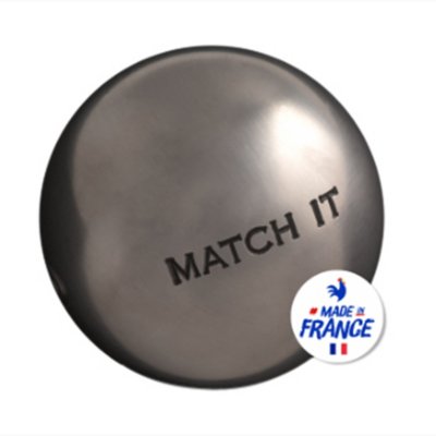 3 boules de pétanque compétition match it strie 0 d71/690g