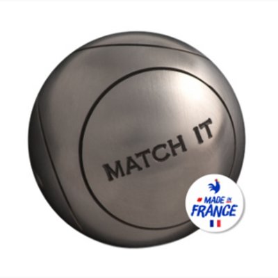 3 boules de pétanque compétition match it strie 1 d72/720g