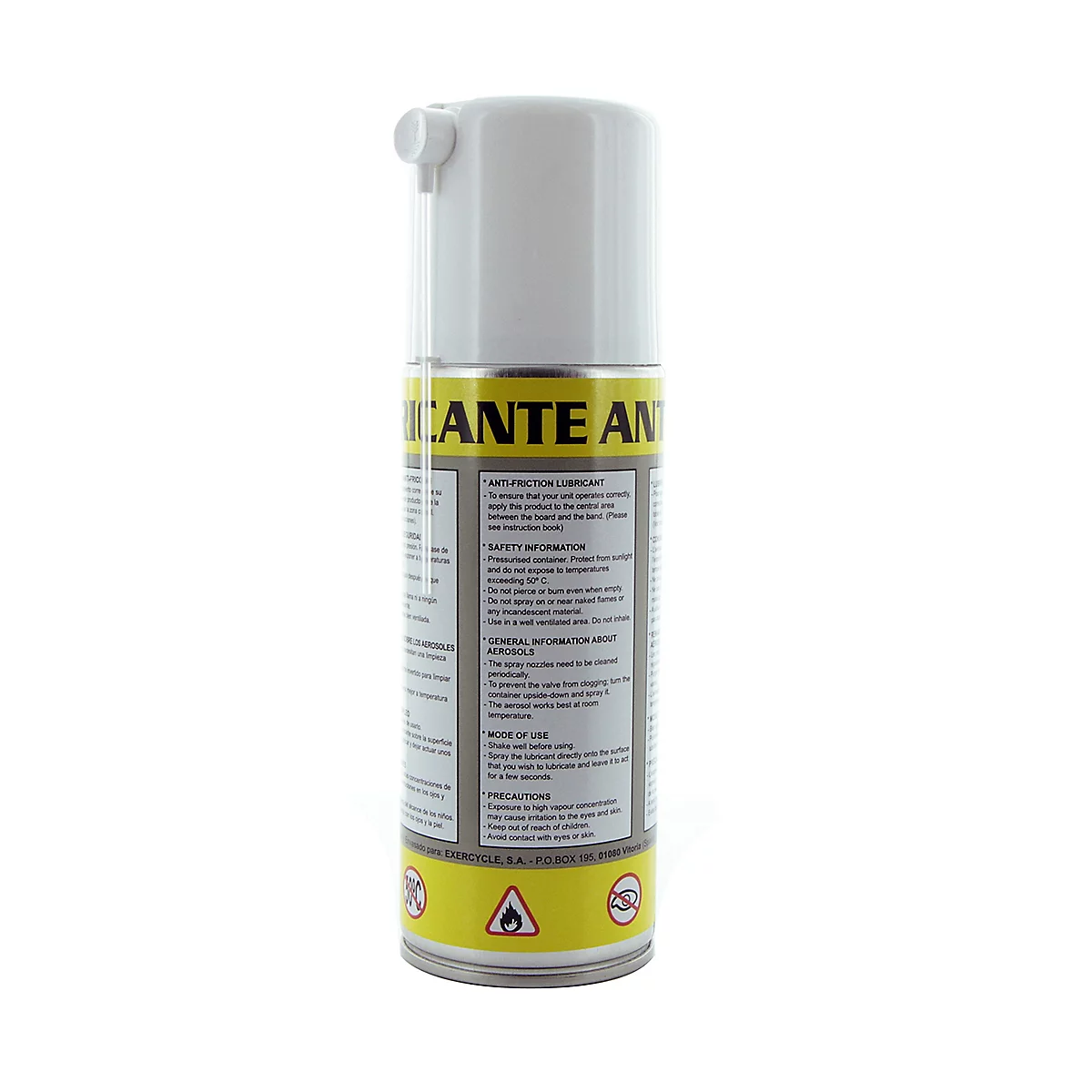 produit d'entretien spray lubrifiant pour tapis de course