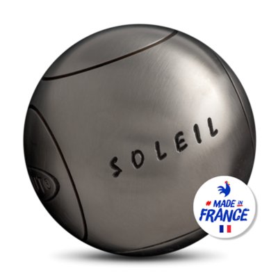 3 boules de pétanque compétition soleil strie 1 d73/690g