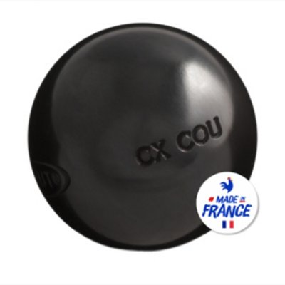 3 boules de pétanque compétition cxcou strie 0 d73/700g