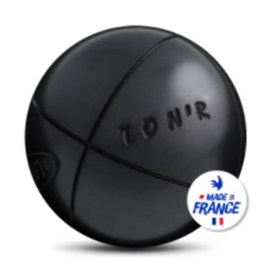 3 boules de pétanque compétition tonr strie 1 d73/700g