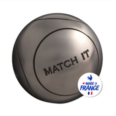 3 boules de pétanque compétition match it strie 1 d73/730g