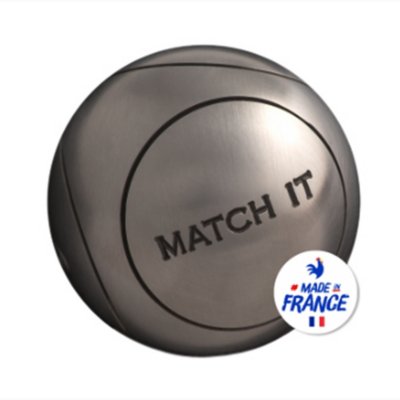 3 boules de pétanque compétition match it strie 1 d74/690g