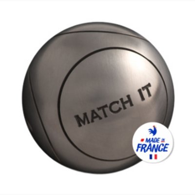 3 boules de pétanque compétition match it strie 1 d75/680g