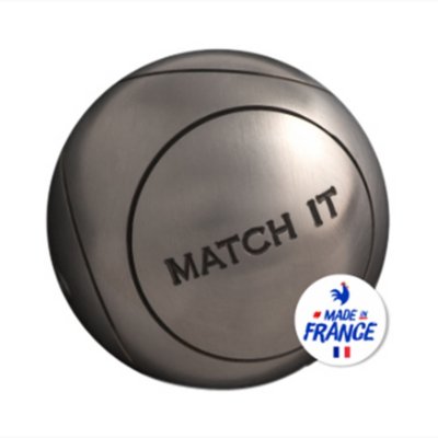 3 boules de pétanque compétition match it strie 1 d75/690g