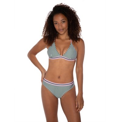 haut de maillot bain femme mm palmtree triangle bikini top