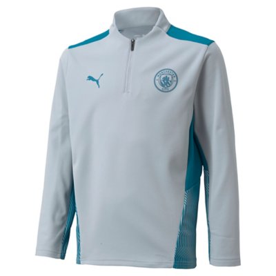 haut d'entraînement de football enfant mcfc training 1/4 zip top jr