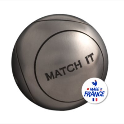 3 boules de pétanque compétition match it strie 1 d76/710g