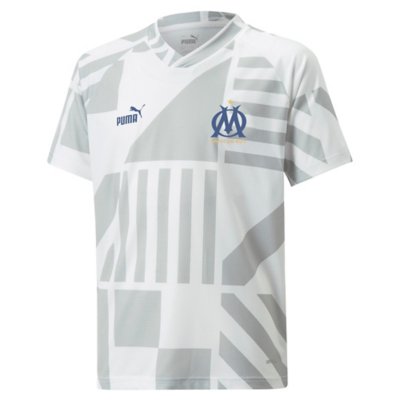 maillot d'avant match de football enfant om 22/23
