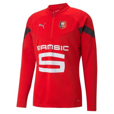 haut d'entraînement de football homme stade rennais fc 22/23