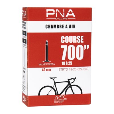 chambre à air valve schrader - 700x18-25 vp 40mm