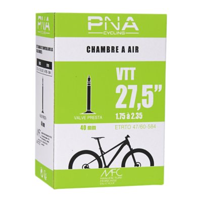 chambre à air valve presta - 27,5x1,75