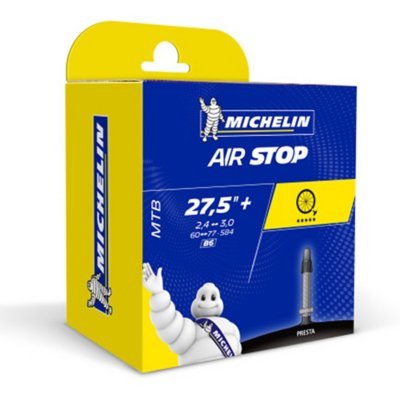chambre à air valve presta 27.5+ x2.40/3.10 (60/77x584) vp40 air stop b6