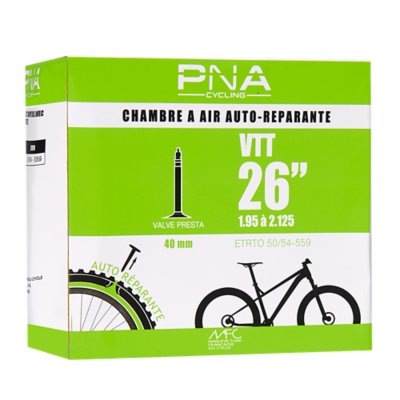 chambre à air valve presta - 26x1,95-2,125 vp40mm autorepara