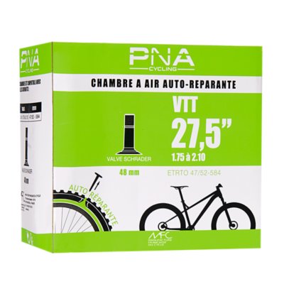 chambre à air valve schrader - 27,5x1,75-2,10 vs48mm autorepar