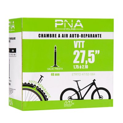 chambre à air valve presta - 27,5x1,75-2,10 vp48mm autorepar