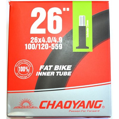 chambre à air valve schrader 26x4 33mm