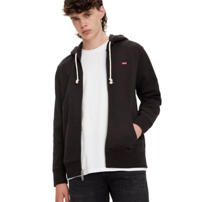 sweatshirt zippé à capuche homme new original zip up 0022 meteorite