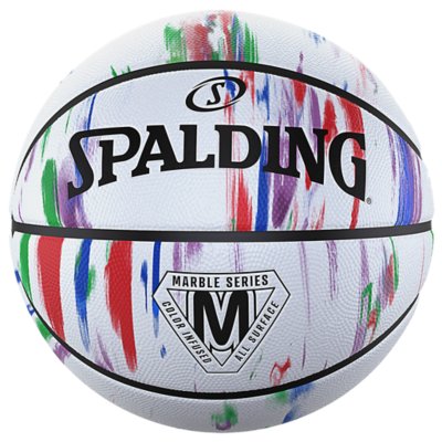 ballon de basketball marble series rainbow sz7