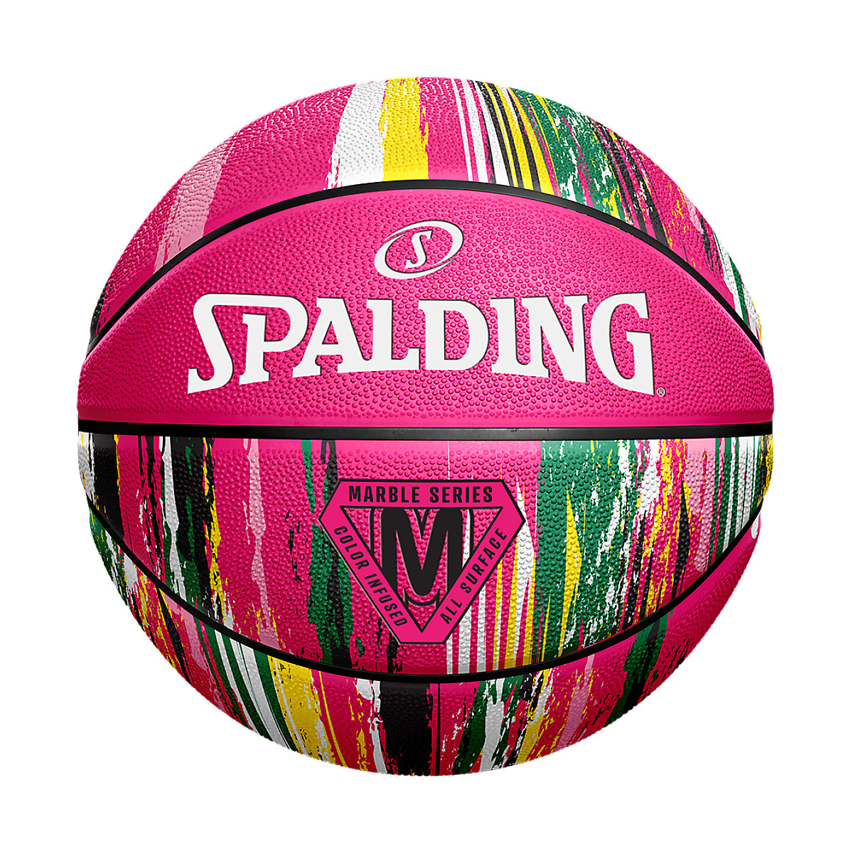 ballon de basketball marble series pink sz6 ru