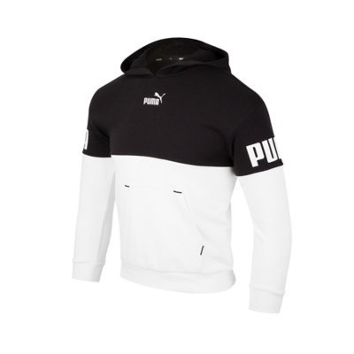 sweatshirt à capuche fille power colorblock