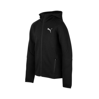 sweatshirt zippé à capuche garçon evostripe