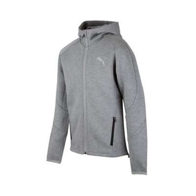 sweatshirt zippé à capuche garçon evostripe