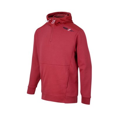 sweatshirt zippé à capuche homme rad/cal