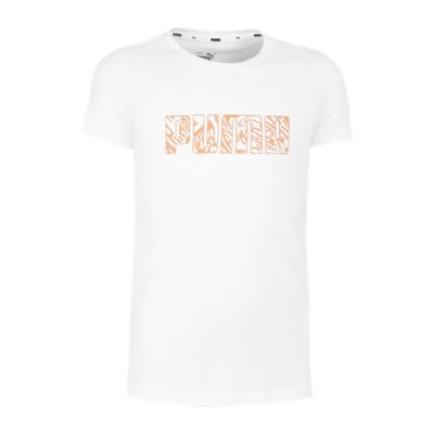 tee-shirt à manches courtes fille logo