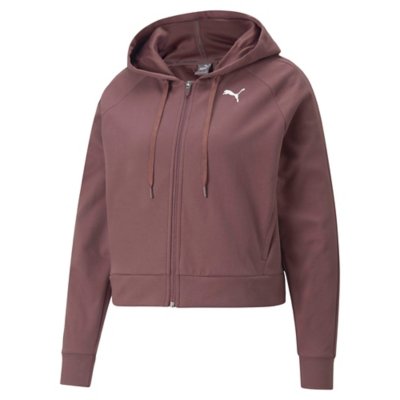 sweatshirt zippé à capuche femme modern sports fz
