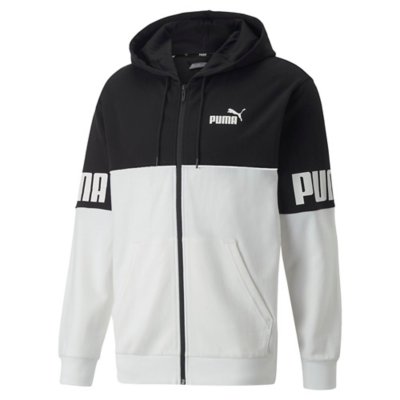 sweatshirt zippé à capuche homme power full-zip hoodie