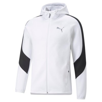 sweatshirt zippé à capuche homme evostripe full-zip hoodie