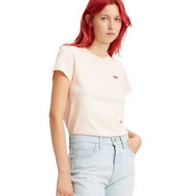 tee-shirt à manches courtes femme perfect tee 0209 pearl blush