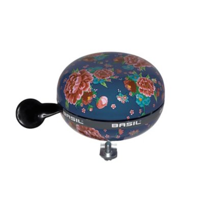 sonnette de vélo 80mm bloom bleu