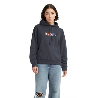 sweatshirt à capuche femme graphic standard