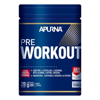 complément preworkout pot 420g