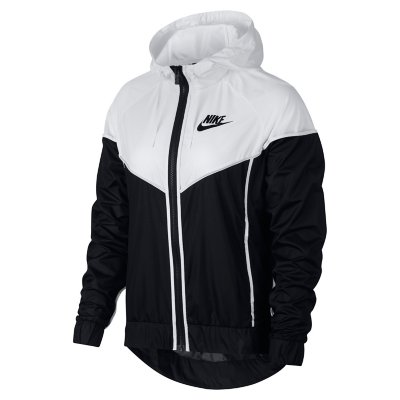 veste nike femme noir et blanc