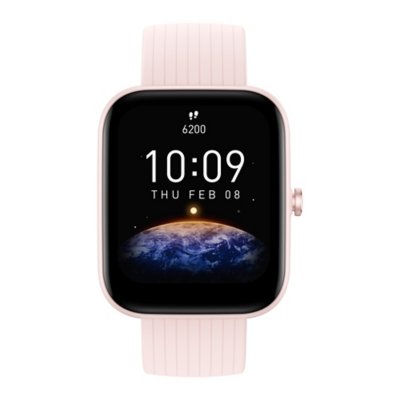 Montre Connect e BIP 3 PRO PINK ROSE AMAZFIT INTERSPORT