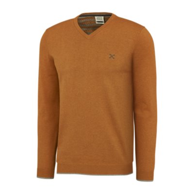 pull homme essentiel col v