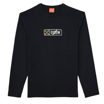 tee-shirt à manches longues homme o2tajut