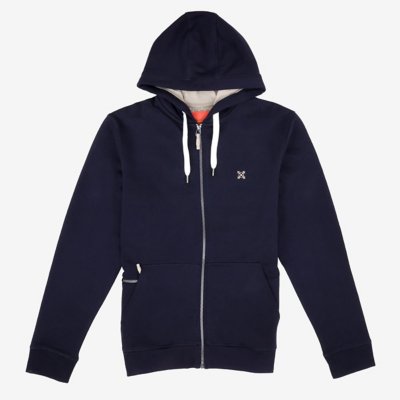 sweatshirt zippé à capuche homme p0salet