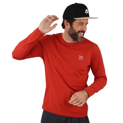 tee-shirt à manches longues homme o2tilim