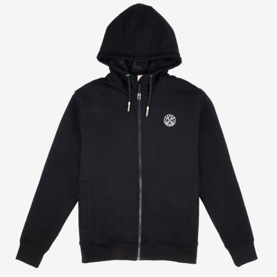 sweatshirt zippé à capuche homme o2swem