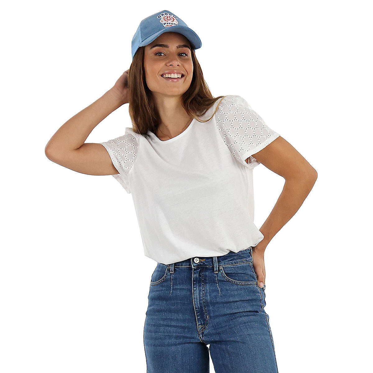 tee-shirt à manches courtes femme toscan