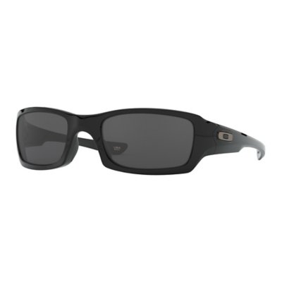 lunettes de soleil homme fives squared polished black w/ gre