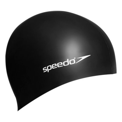 bonnet de bain enfant plain flat silicone junior team