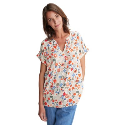chemise à manches courtes femme kimiamis